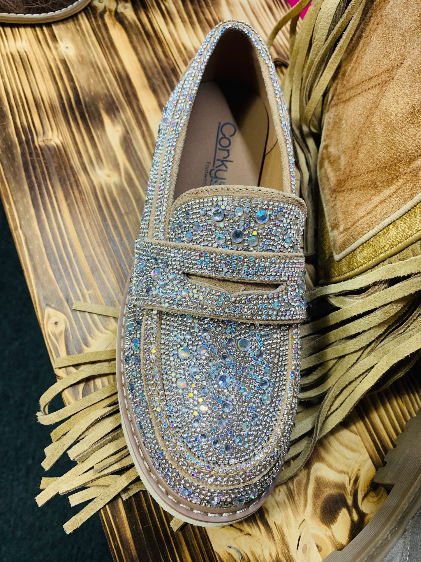 Corkys Penny Pincher - rhinestone