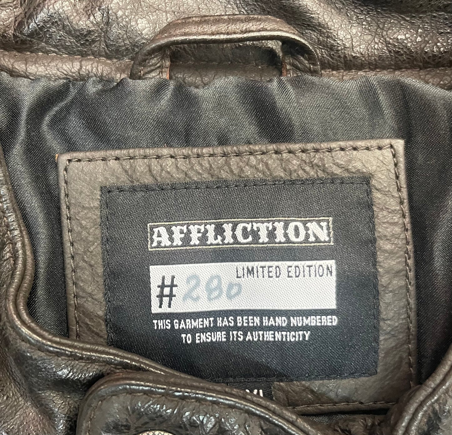 Affliction Renegade Rider Leather Jacket