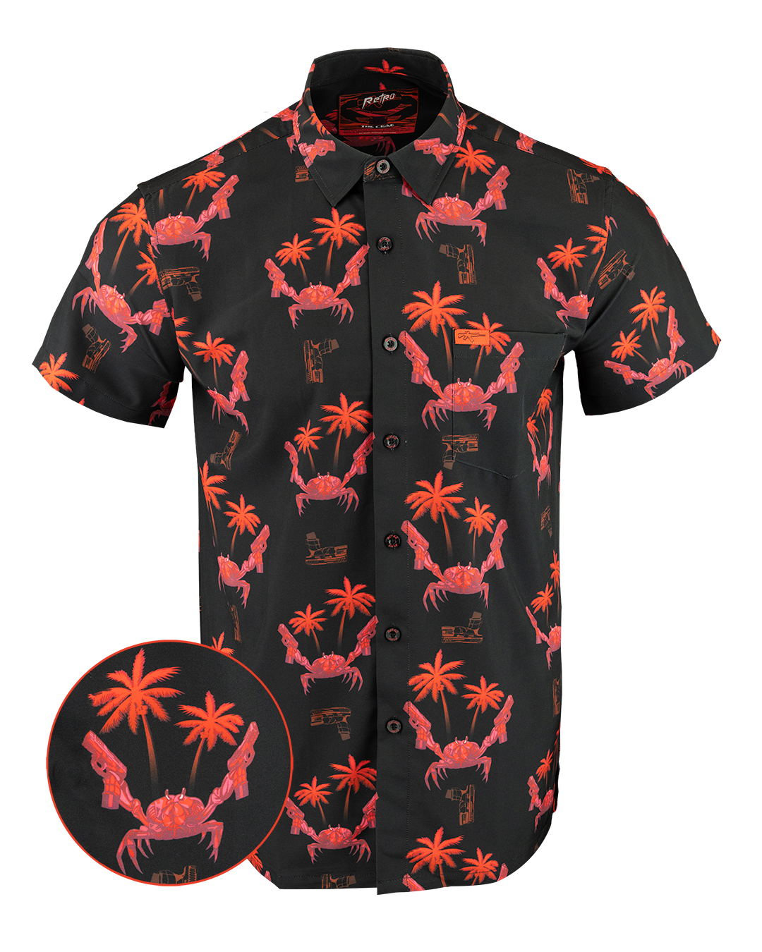 Retro Rifle - The Crab Button Down Shirt