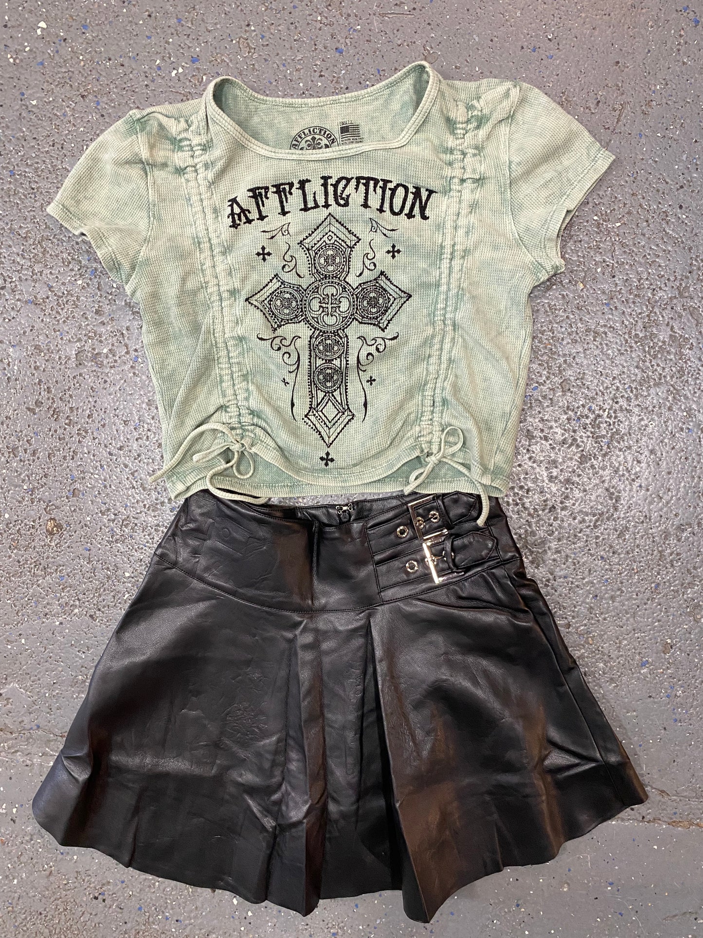 Affliction Marson Rouched Tee