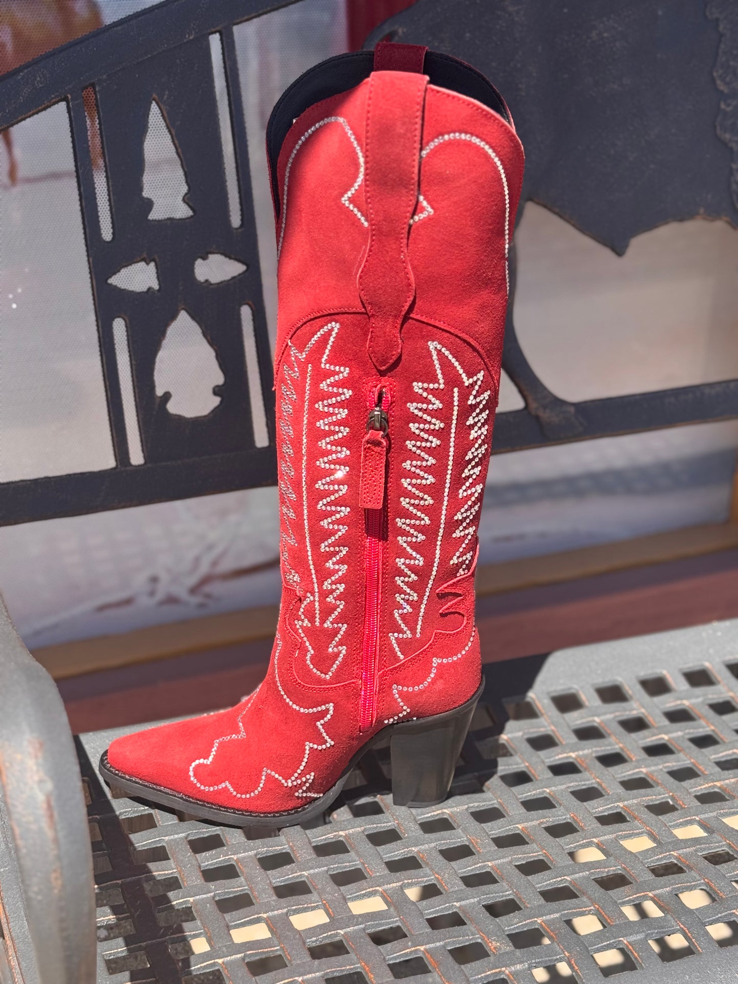 Dingo Double Take boot - red