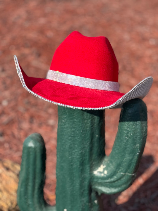 Miranda hat - red