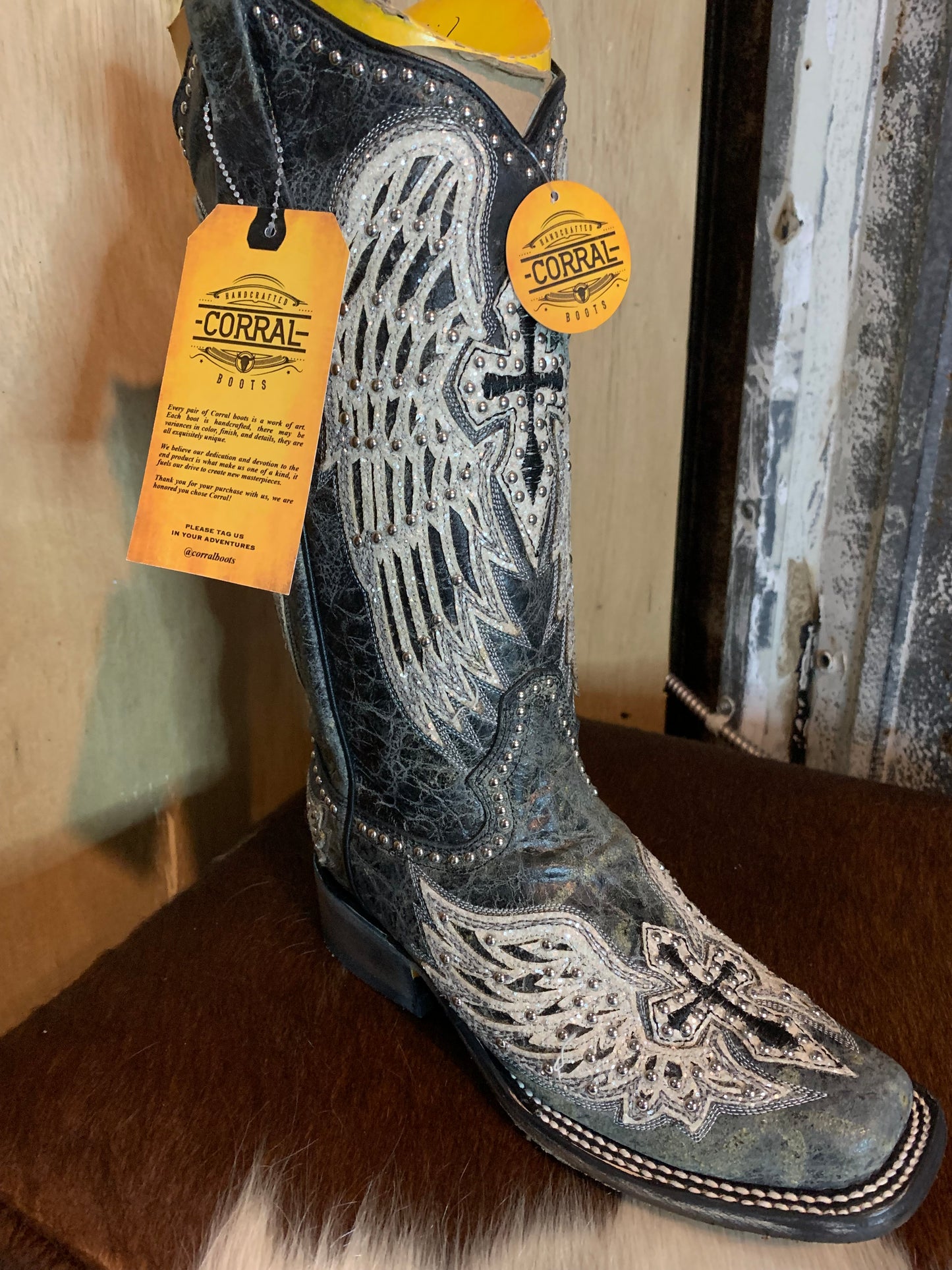 Corral Angel boots