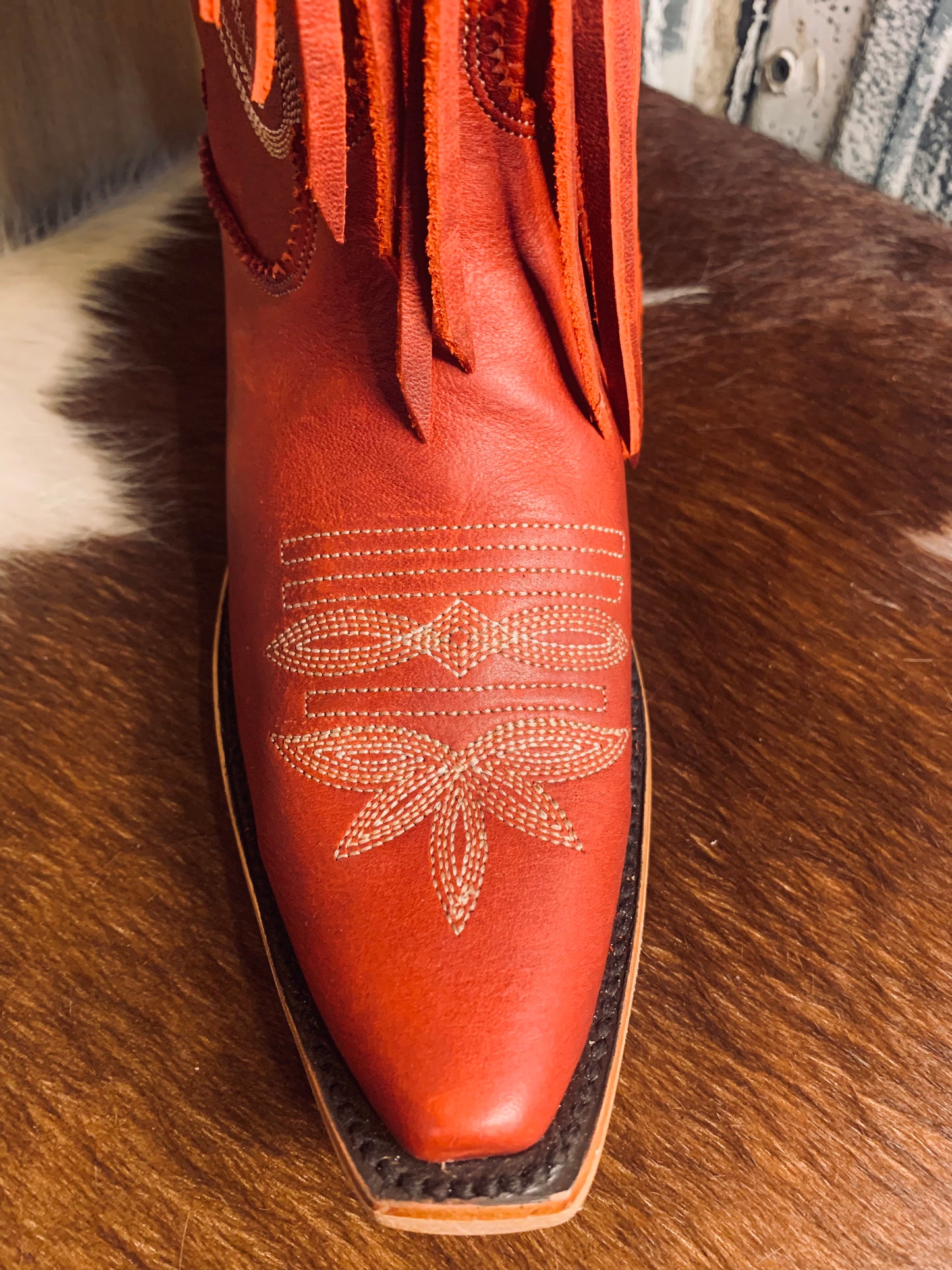 Lane Senita Falls boot - smoldering ruby