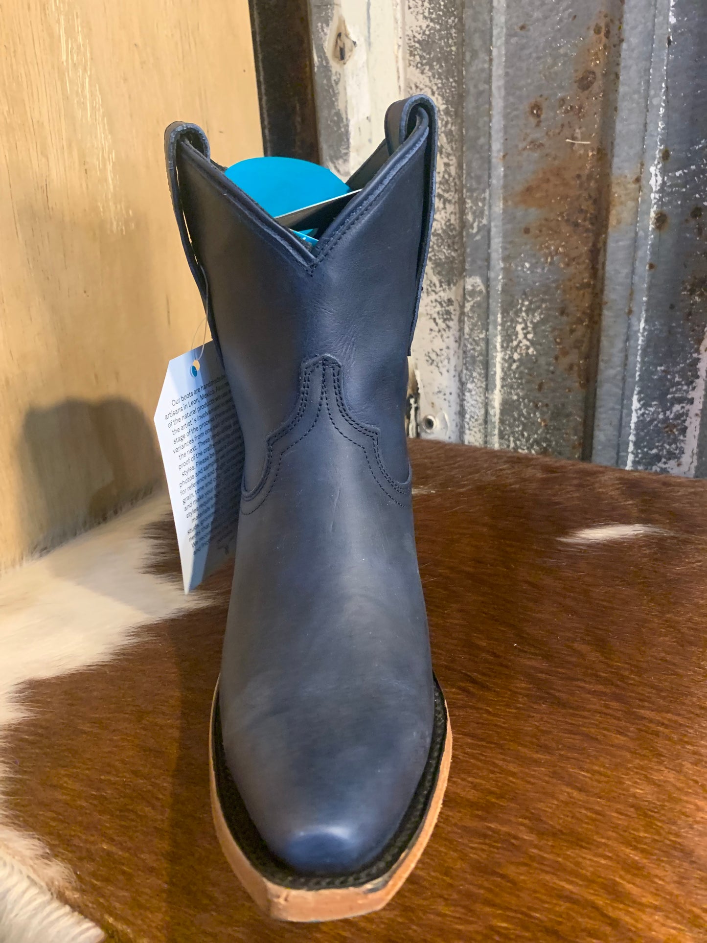 Lane Emma Jane bootie - midnight navy