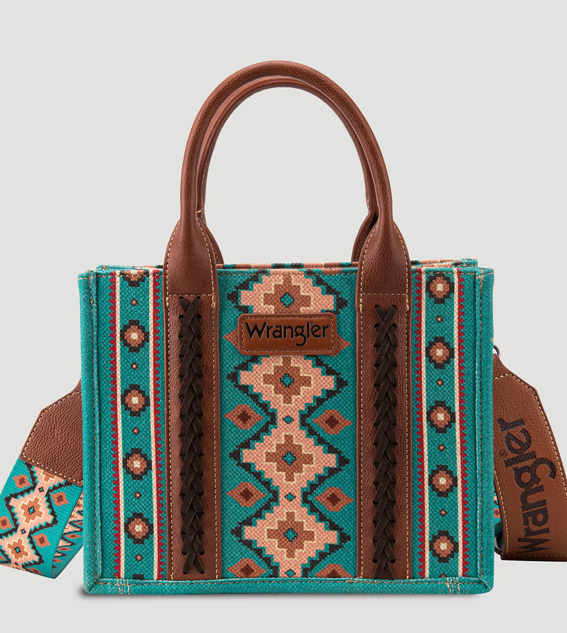 Wrangler Southwest Mini Tote - turquoise