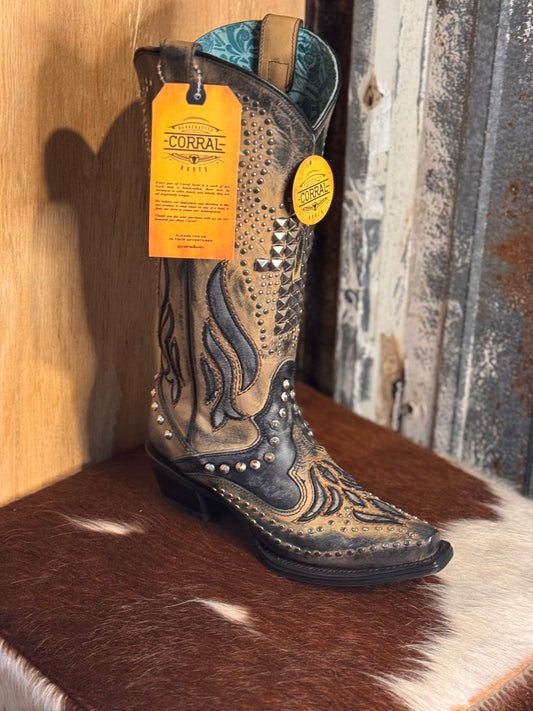 Corral  Esmeralda boot - A4832