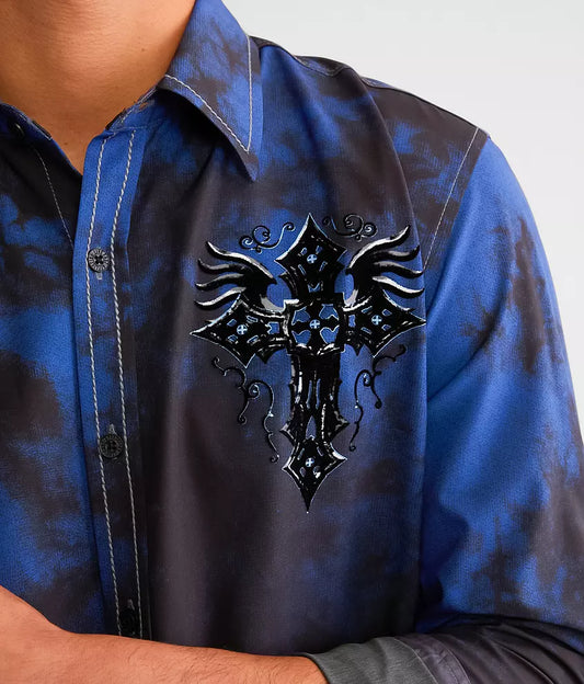 Affliction Naples Long Sleeve button up