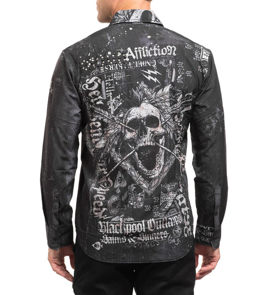 Affliction Brentwood woven