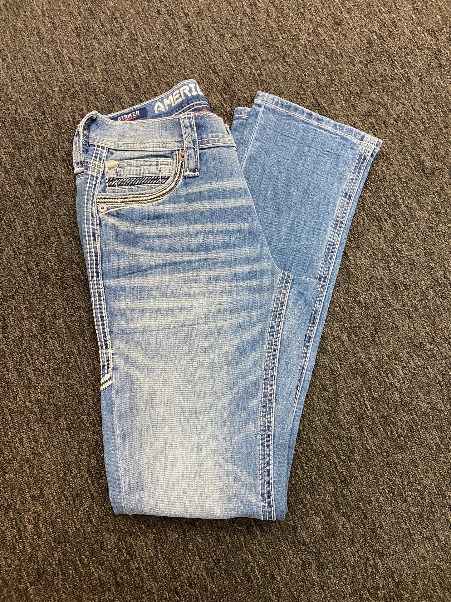 American Fighter “Striker” Relaxed Straight Jean