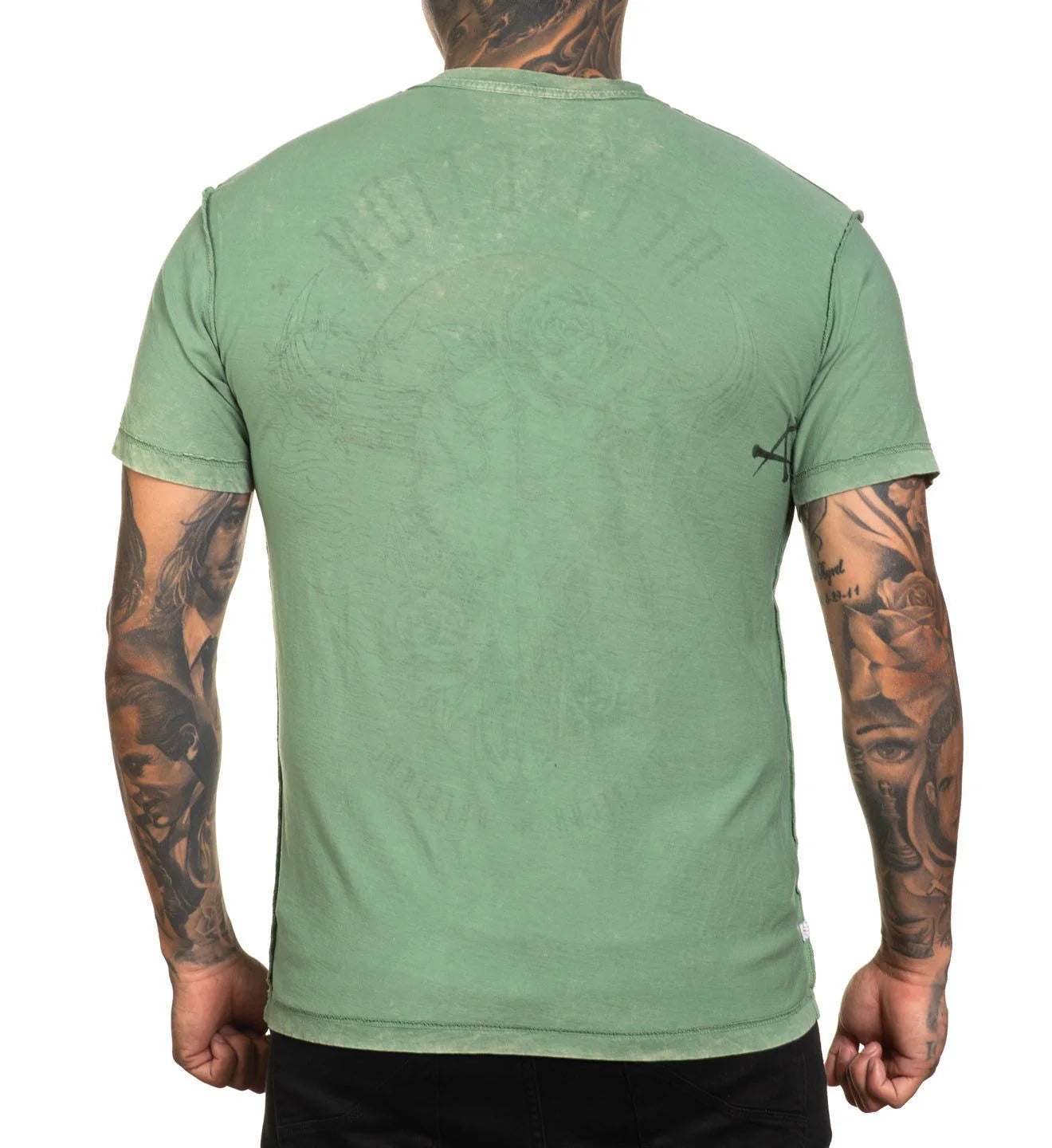 Affliction Dakota Fire Reversible Tee