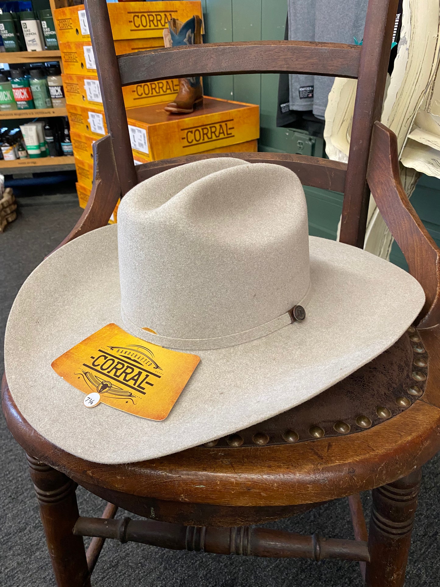 Corral Deadwood Natural Hat