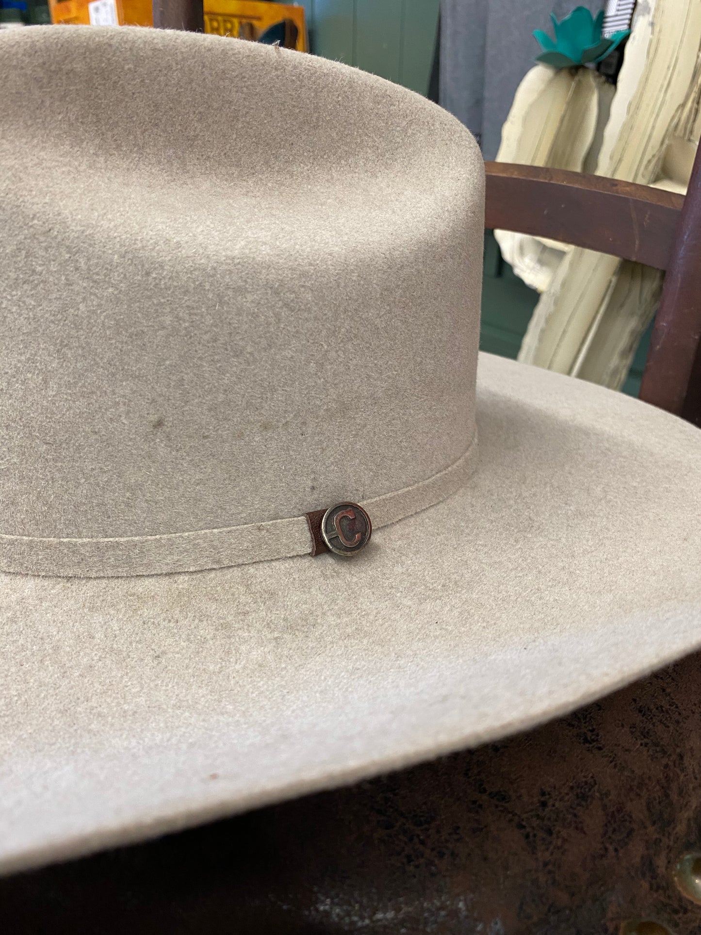 Corral Deadwood Natural Hat