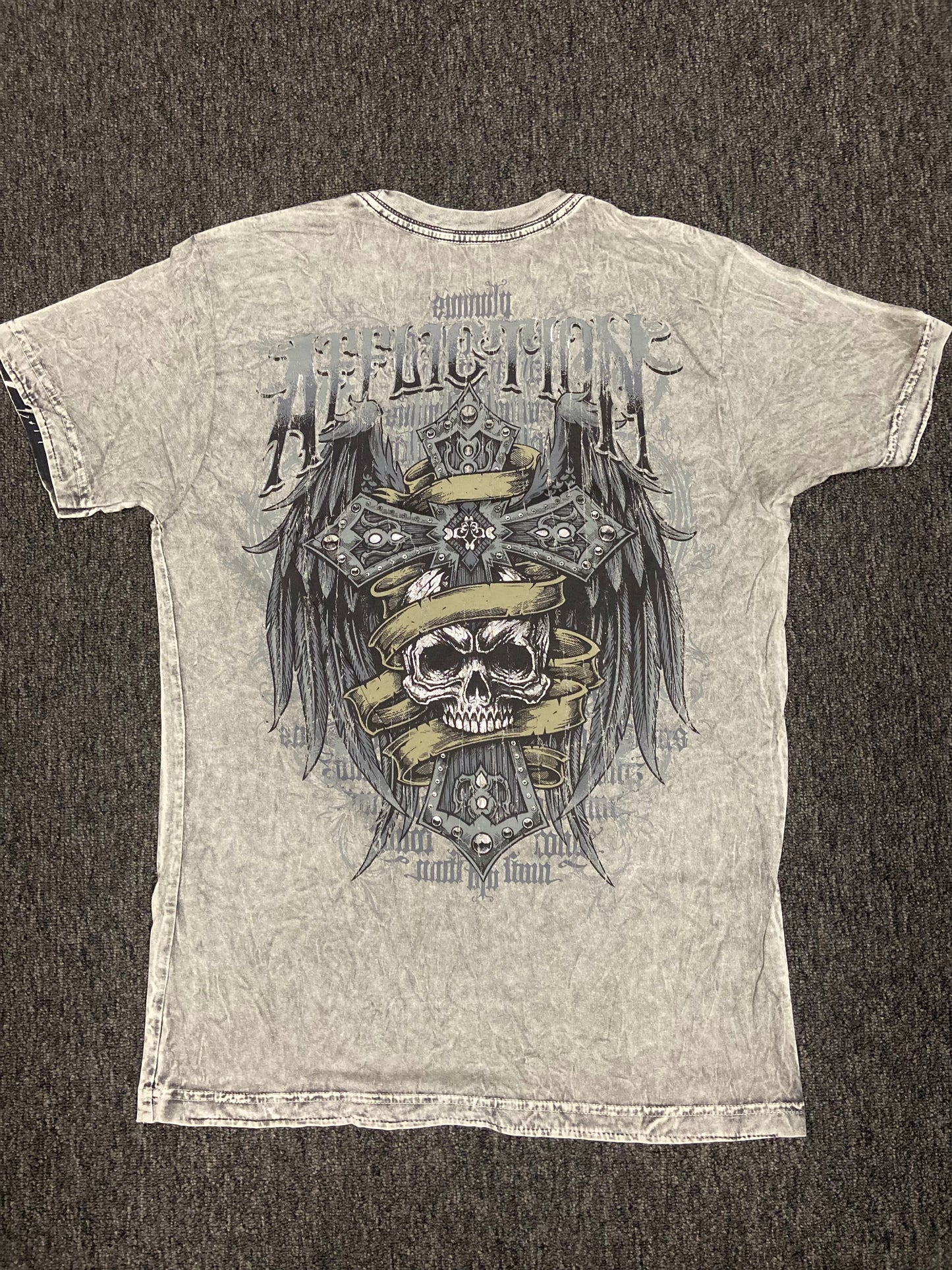 Affliction Wage Chaos Reversible Tee