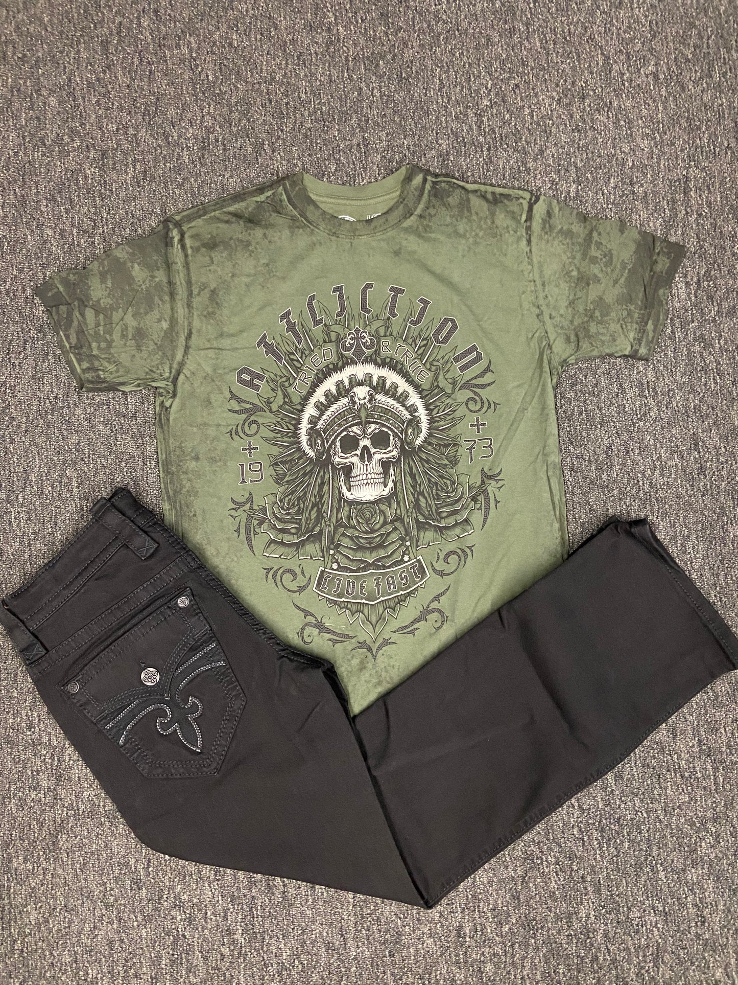 Affliction Lunar Dust Tee