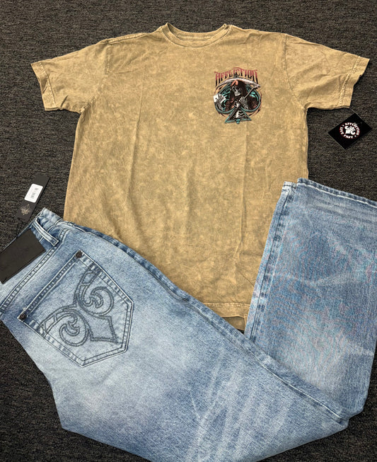 Affliction Axes and Aces Tee