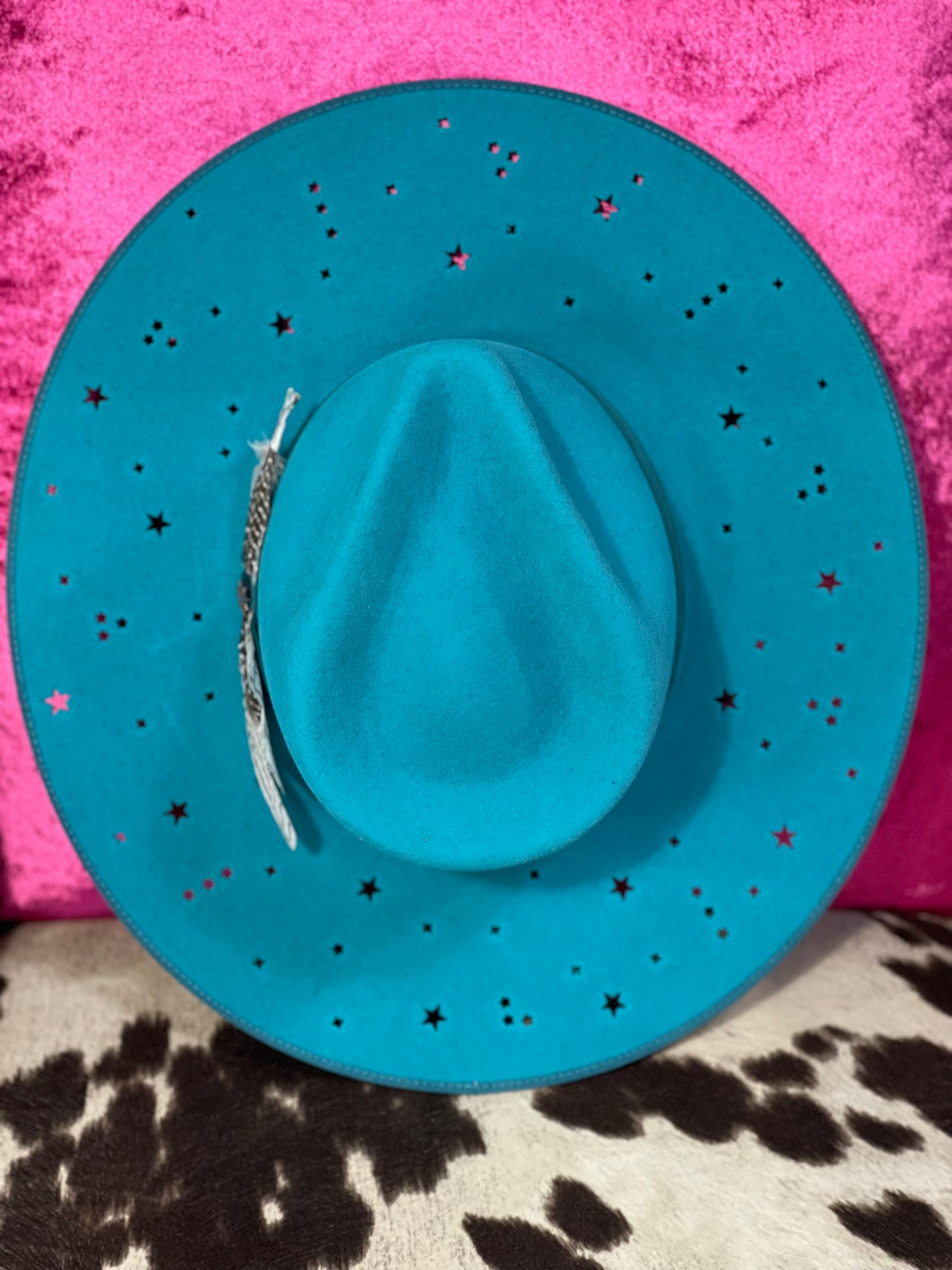 Starry night Stetson hat