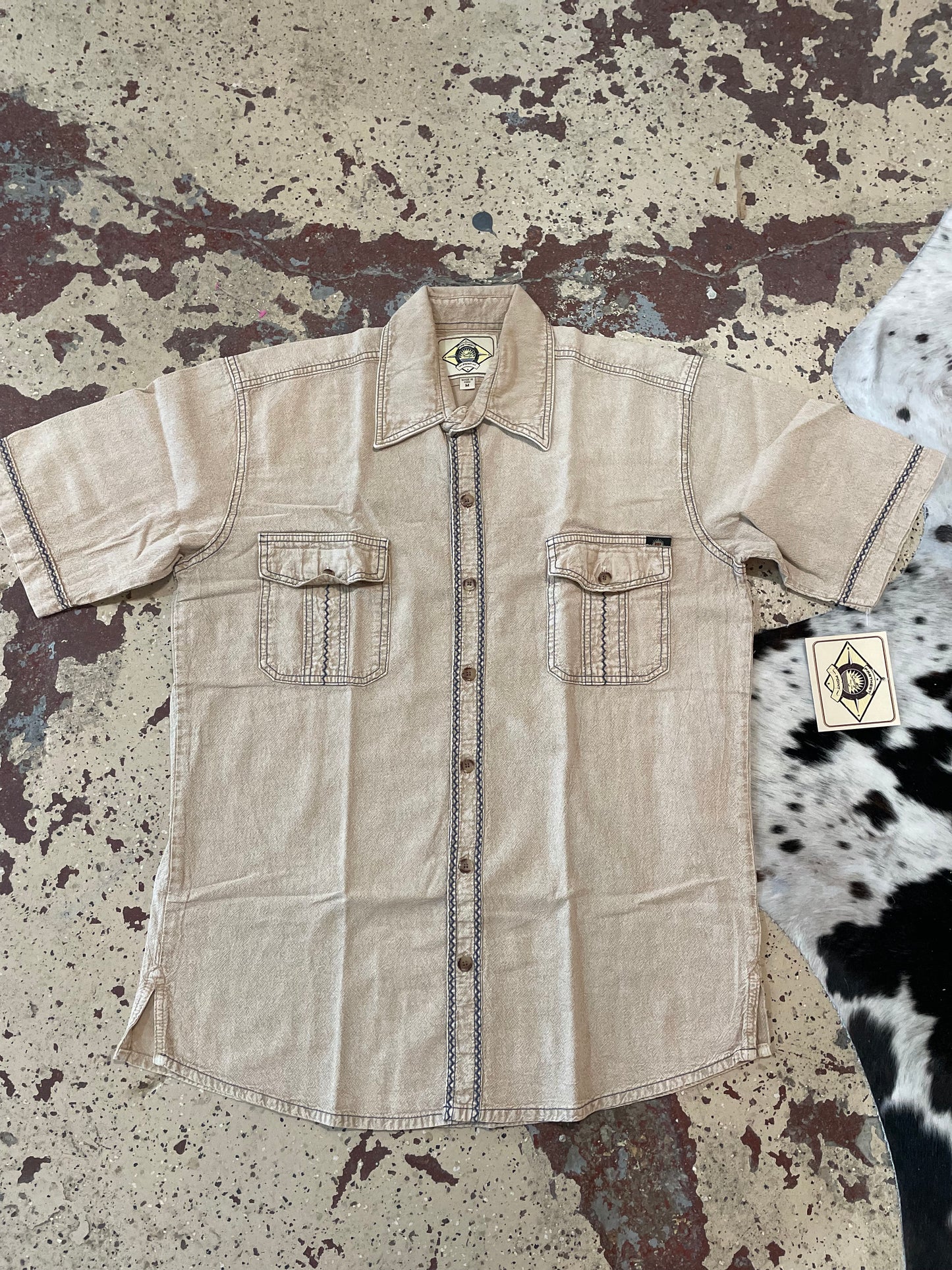 Scully Voyager Stone Button Down Shirt